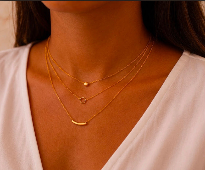 Trio collier MINE