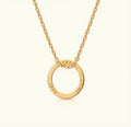 Collier cercle en Argent personnalisé